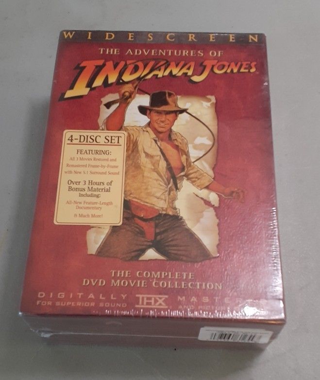 DVD I NDIANA JONES COLLECTION/ NEVER OPEN