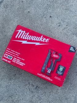 Milwaukee M12 12-Volt Lithium-Ion Cordless Cable Stapler (Tool-Only)  $189 New