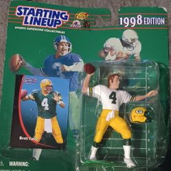 Brett Farve Football Figure 