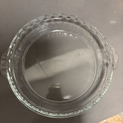 9.5 Inch Pyrex Pie Dish 