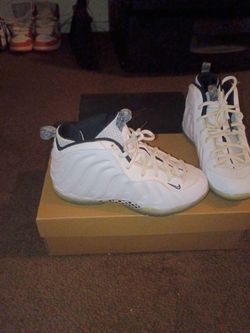Youth 2018 Nike  Foamposites white ice
