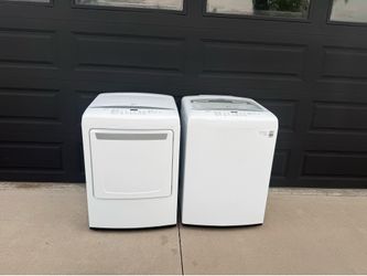 Washer and Gas Dryer