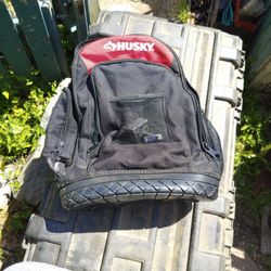 Husky backpack With wrenches,Tapouts, Extension For Drill An Shovel Tips