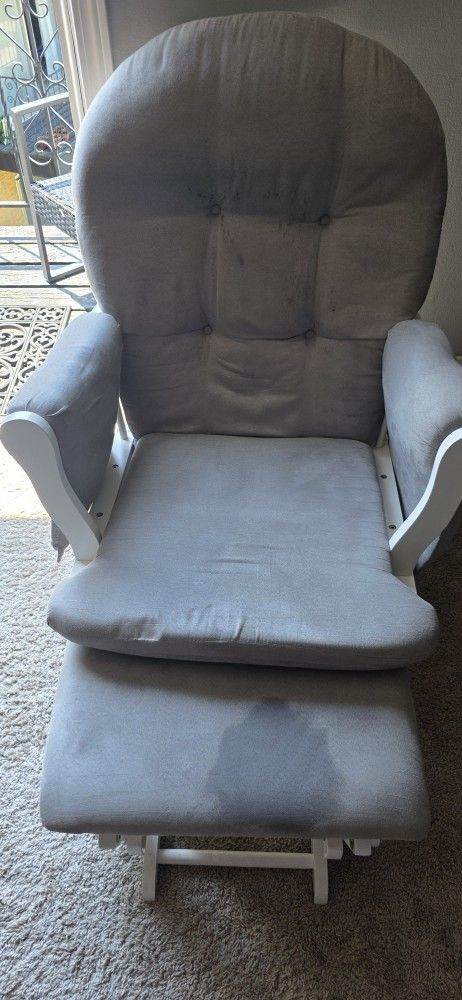 Rocking chair, diaper genie