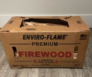 Enviro-Flame Premium Kiln-Dried Firewood Box