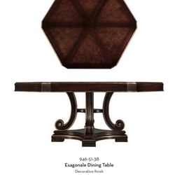 Stanley Hexagonal Dining Table 