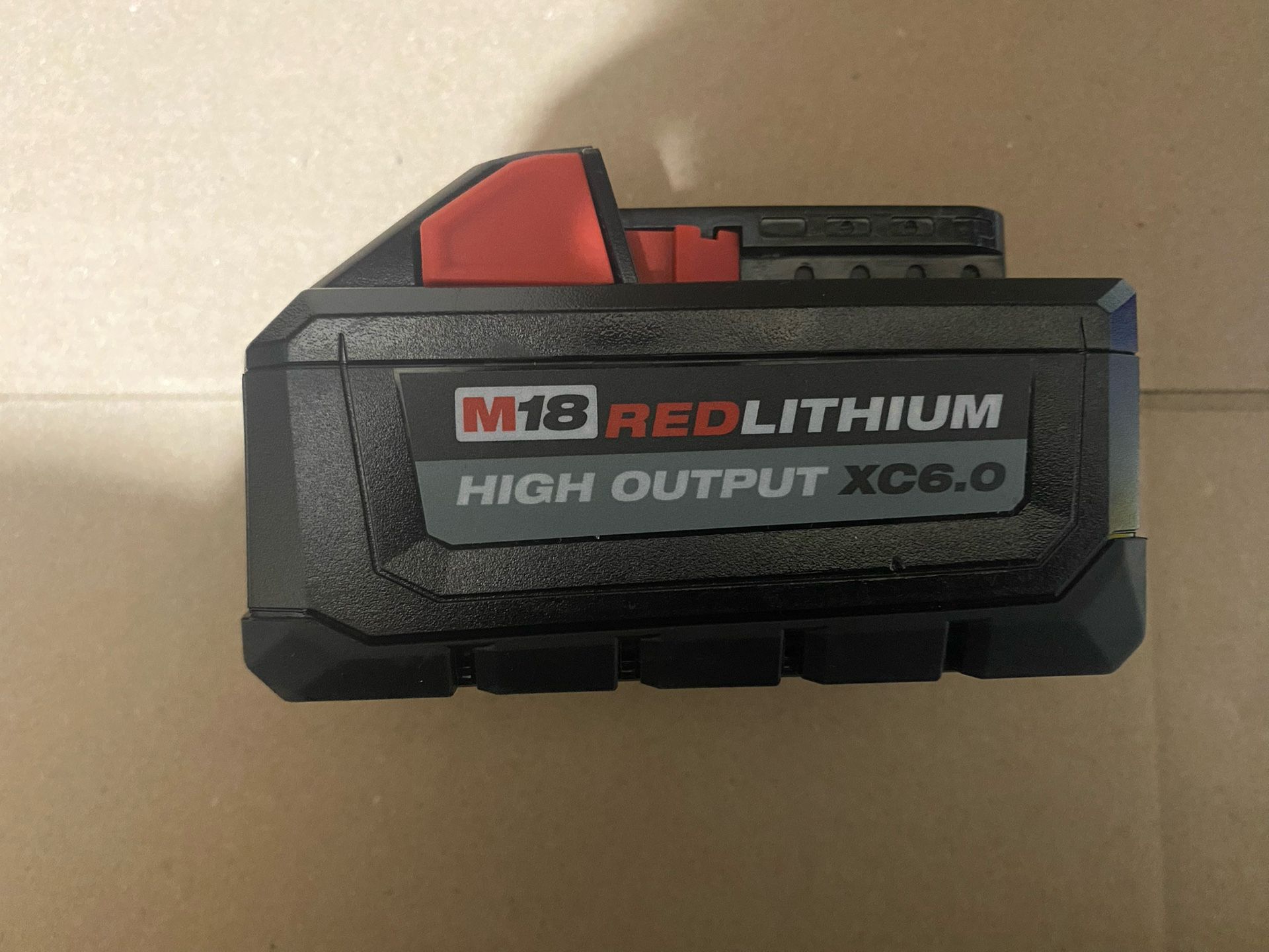 Milwaukee M18 18-Volt Lithium-Ion High Output Battery 6.0Ah