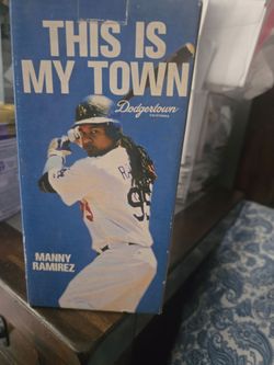 Manny Ramirez LA Dodgers Bobblehead Box