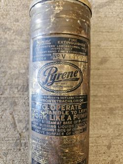 Old School Fire Extinguisher