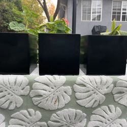 SET OF 3 WOOD PLANTERS-EXCELLENT CONDITION 