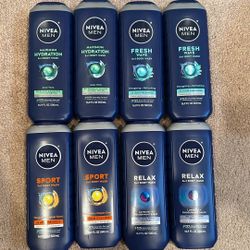 Nivea Men body wash 16.9 oz: $3 each