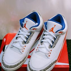 Nike Air Jordan 3 Retro True Blue Men's Size 10