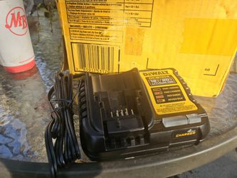 New 4amp Dewalt 12v/20v/60v Fast charger (FIRM  25.00)
