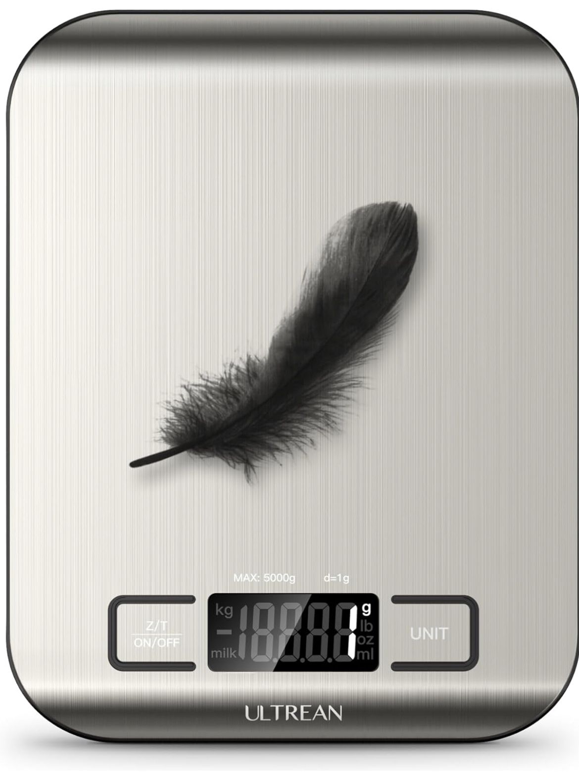 Ultrean Food Scale, Digital Kitchen Scale Weight Grams and Ounces for Baking