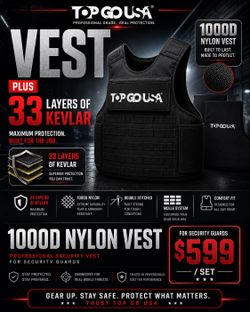 New Vest for Security Guards