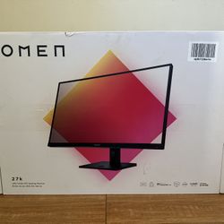 HP OMEN 27k 144hz 4k UHD 2160p IPS LED GAMING MONITOR