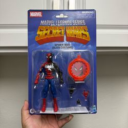 Spiderman Alien Costume Secret Wars - Marvel Legends