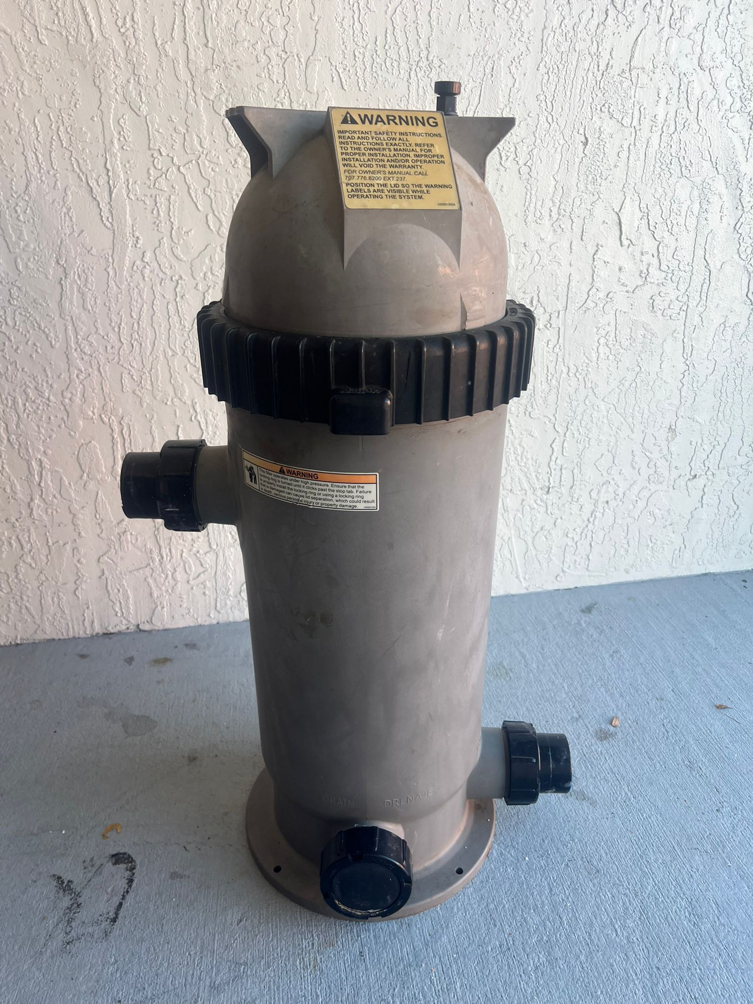 Jandy cs150 filter Pool complete