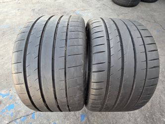 2 USED TIRES MICHELIN PS4S 265/30/19