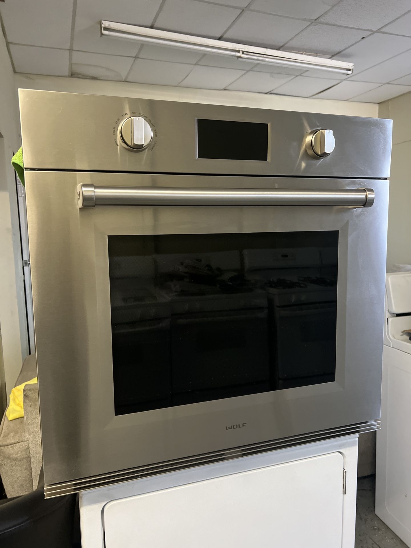 Wolf 30”Wide Built In Single Wall Oven Stainless Steel