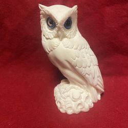 5 Inch Alabaster Greek Owl Statue Imported From Greece (5 available)