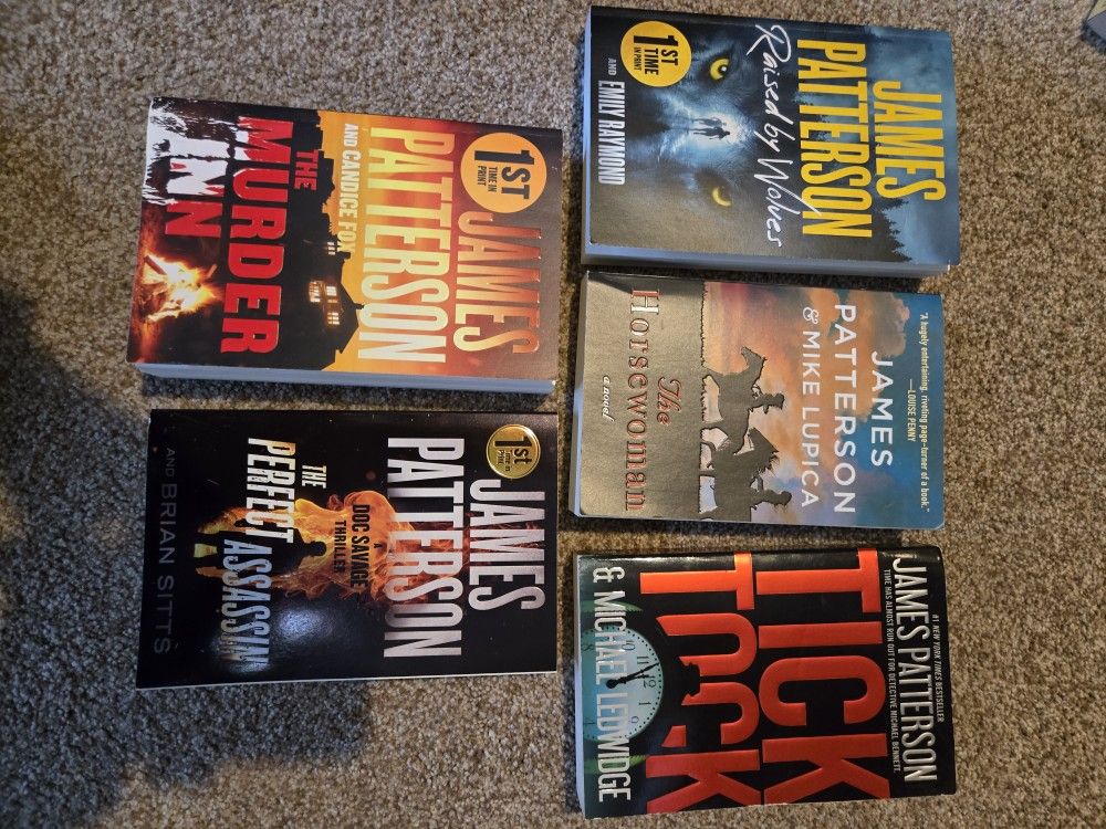 James Patterson Paperback Books