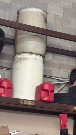 PLASTIC TANKS. I HAVE 5