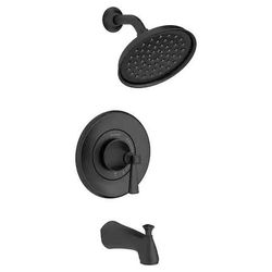American Standard Rumson Single Handle 1 Spray Tub and Shower Faucet Matte Black