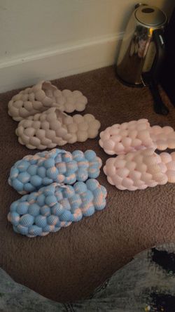 Bubble Slide Slippers – Set of 3 Pairs