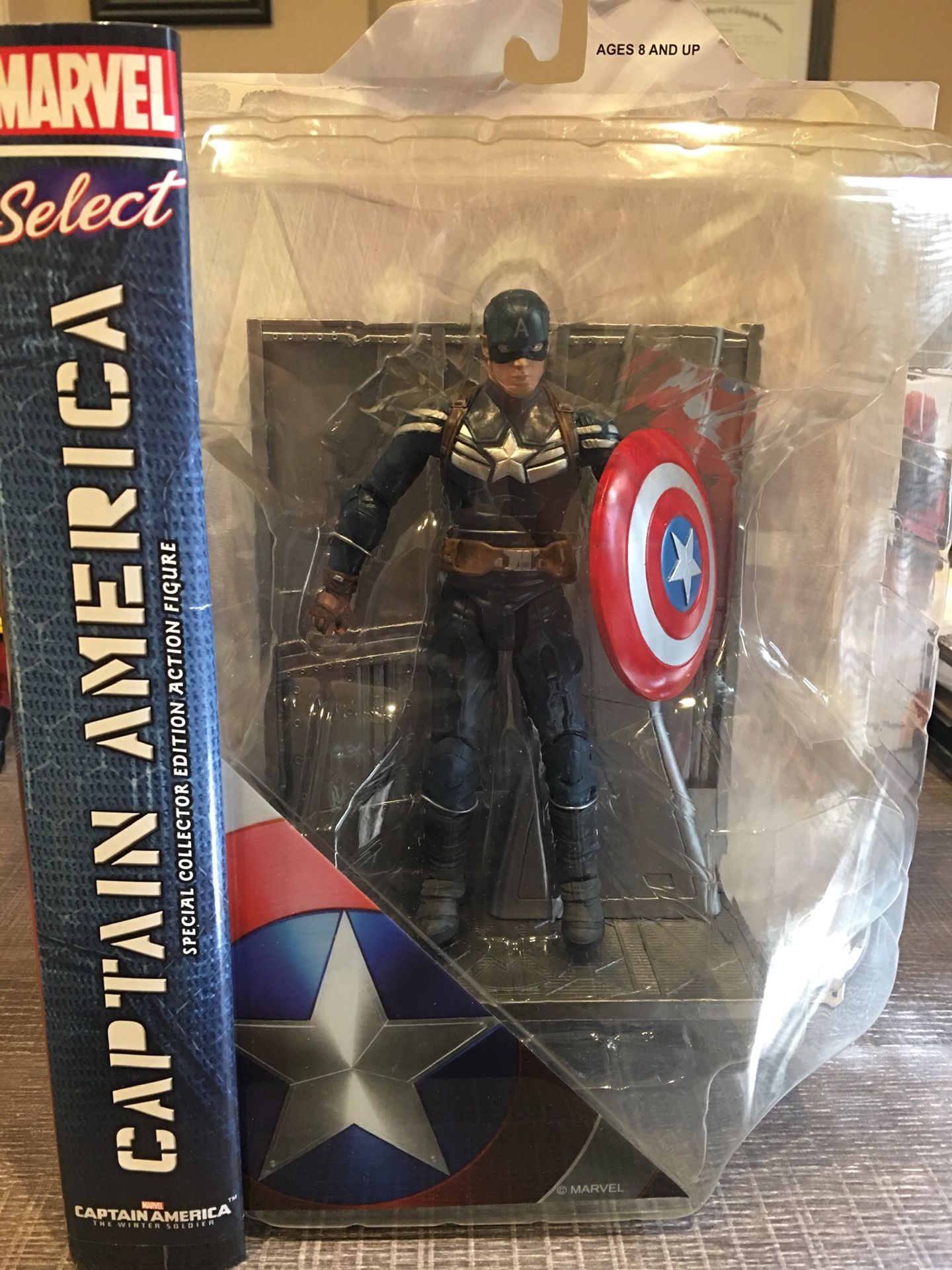 Marvel Select Stealth Captain America Disney Exclusive Figure