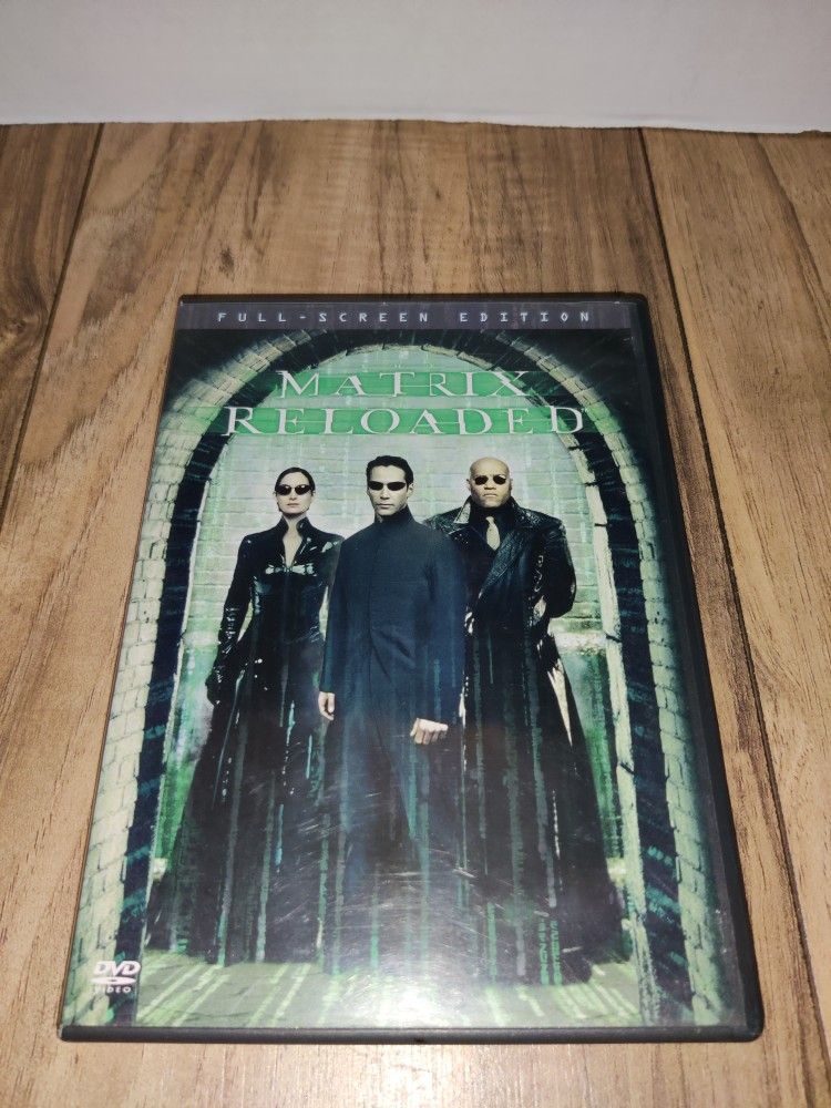 The Matrix Reloaded Movie (Full Screen Edition) DVD.