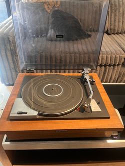 Pioneer Turntable Record Player with Dust Cover