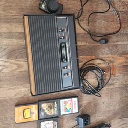 Vintage Atari Gaming Console