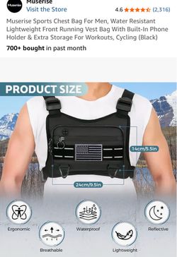 Sports chest bag