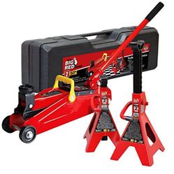 Big Red 2 Ton Jack with Jack Stands