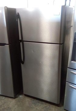 Frigidaire Top Mount Stainless Fridge
