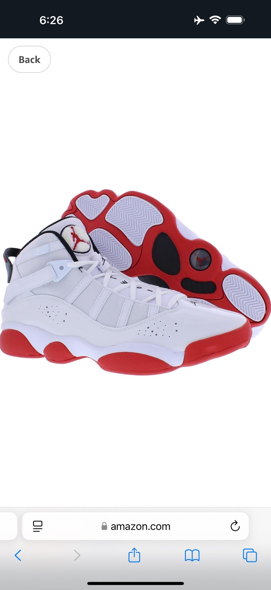Jordan 6 Rings Great Shape