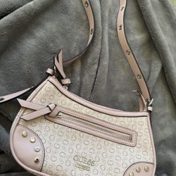 Guess pink purse