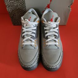 Jordan 3 Cool Grey 