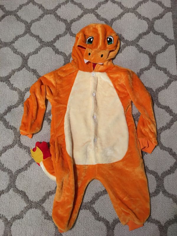 Pokémon charmander boys costume pajamas size 46 for Sale