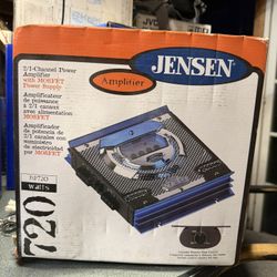 Jensen Car Amp 2 Channel XP720 720 Watts