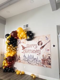 Harry potter birthday decor 