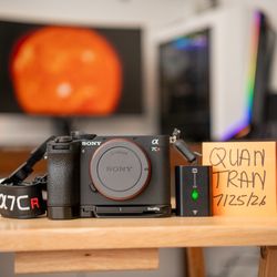 Sony a7cr camera
