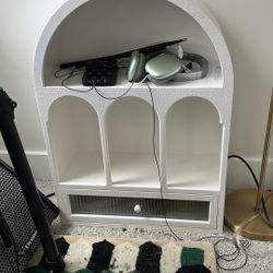 Modern Arch Display Shelves – Decorative Bookshelf / Organize