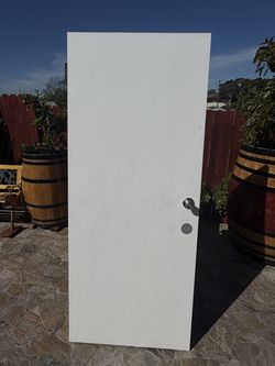 Wooden door