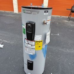 Ao smith Signature 300 50-Gallon Tall 5500-watt Double Element Grid Capable Smart E...