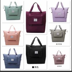 Women Portable Foldable Luggage Carry-on Travel Storage Hand Shoulder Duffle Bag