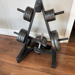 Weight Bench adidas And Gym Set 