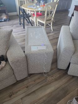 6 peice  power reclining sectional