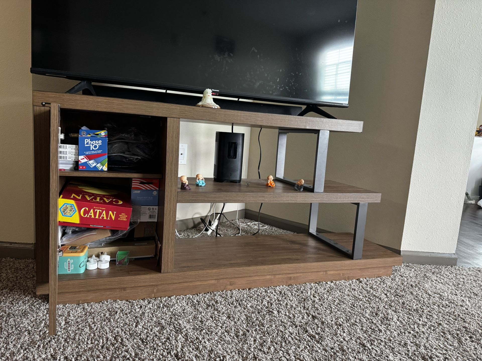 59”5 Media Consoler from Wayfair.